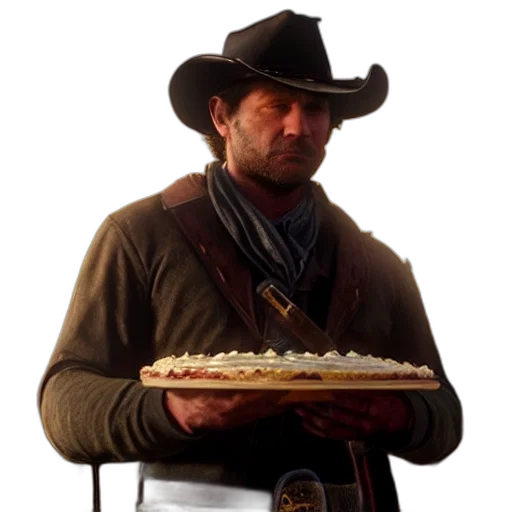 hat, staff, food, weapon, 3d render, matte, painting, arthur transparent PNG cut-out