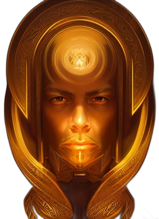 face, mask, concept art, fantasy art transparent PNG cut-out