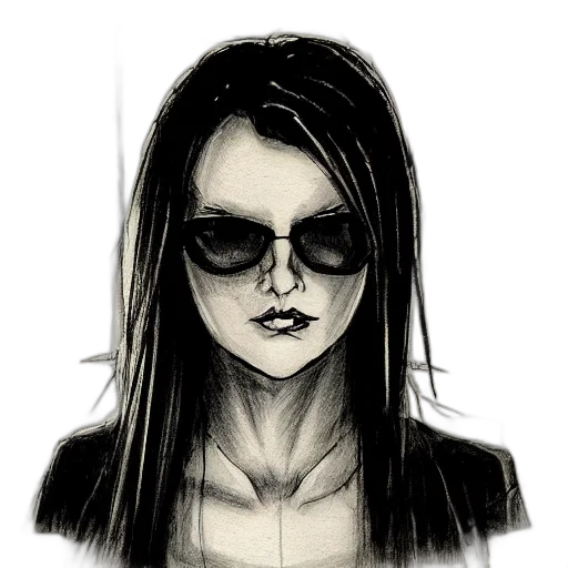 face, mask, jacket, staff transparent PNG cut-out