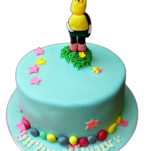 3d render, pastel, delicious, cake transparent PNG cut-out