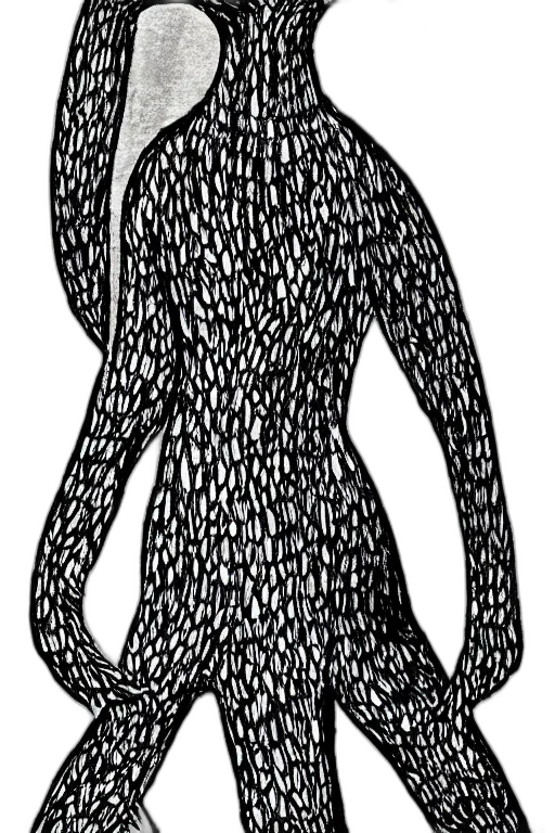 hair, dress, mask, creature transparent PNG cut-out
