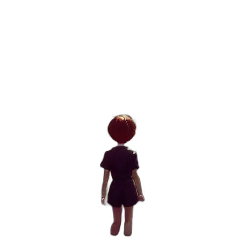dress, robot, staff, creature, pixel art, concept art, 3d render, cartoon transparent PNG cut-out