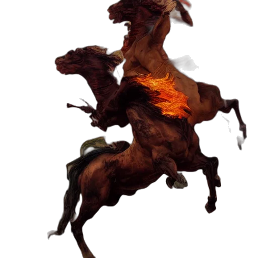 dragon, animal, creature, staff transparent PNG cut-out