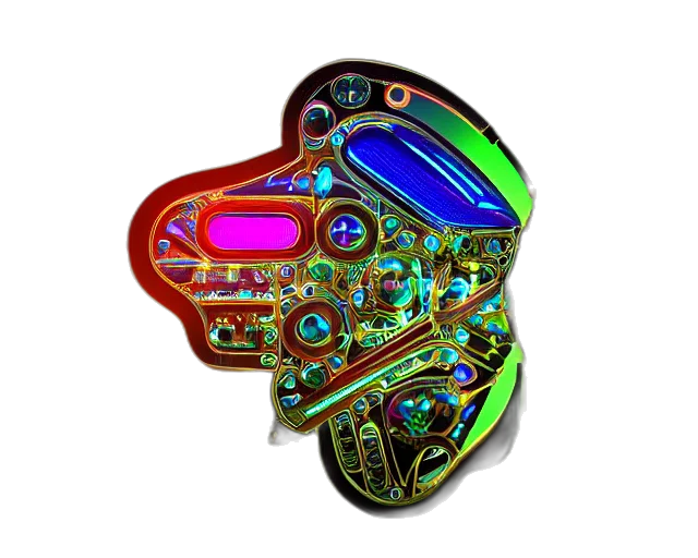 robot, mask, jewelry, crown transparent PNG cut-out