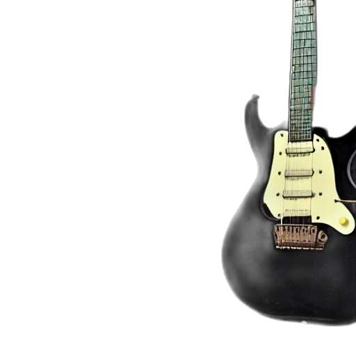3d render, photorealistic, ultimate, guitar, scale transparent PNG cut-out