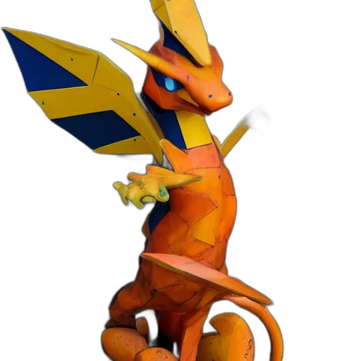 dragon, staff, animal, sword transparent PNG cut-out
