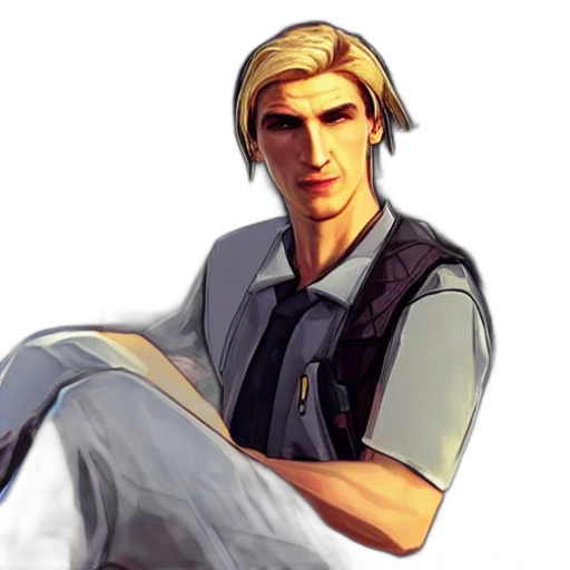 staff, jacket, face, concept art transparent PNG cut-out