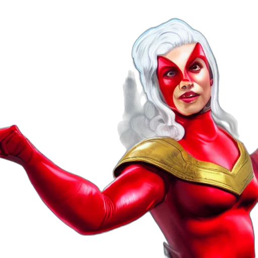 comic book art, concept art, 3d render, captain, vienna, austrian, superhero, red transparent PNG cut-out