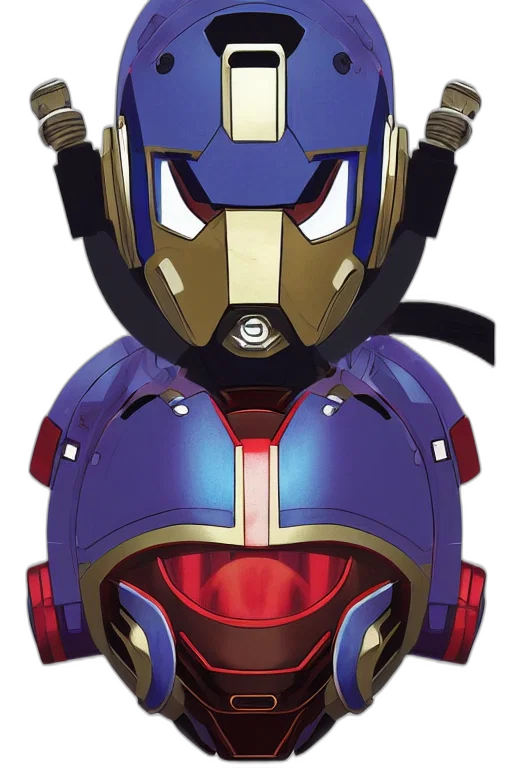 mask, robot, face, concept art transparent PNG cut-out