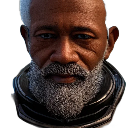 face, mask, staff, robot transparent PNG cut-out