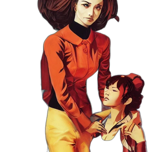 comic book art, concept art, pixel art, fantasy art transparent PNG cut-out
