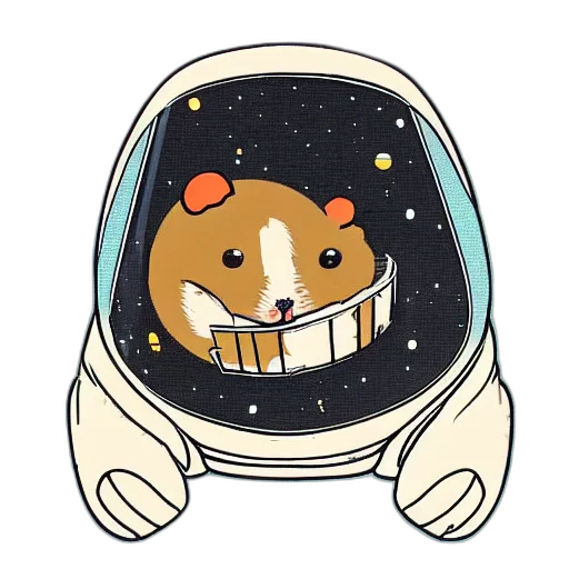 creature, animal, staff, jacket, concept art, cartoon, pixel art, anime transparent PNG cut-out