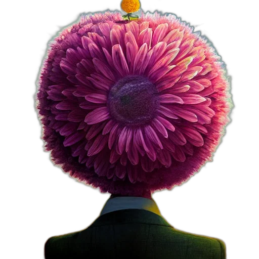 flower, crown, hat, staff transparent PNG cut-out