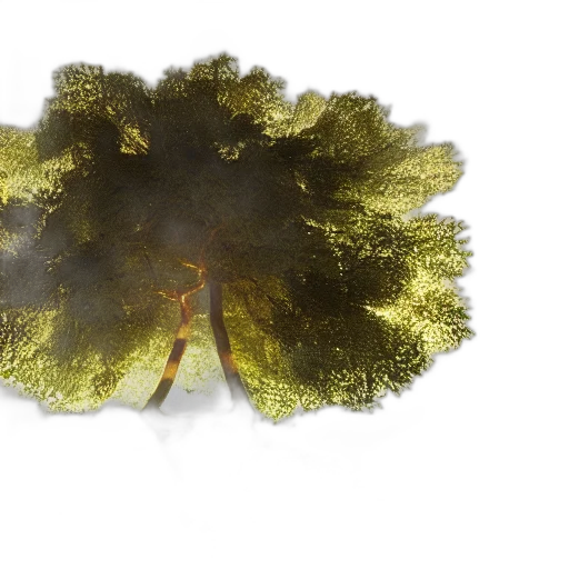 tree, concept art, 3d render, photorealistic, fantasy art, fog, forest, outer space transparent PNG cut-out