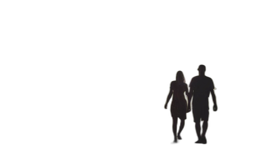 concept art, 3d render, pixel art, photorealistic, outer space, couple, walking, middle transparent PNG cut-out
