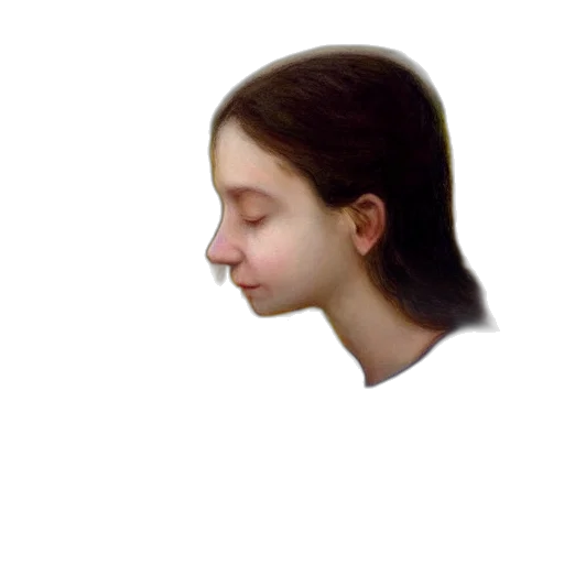 face, hair, mask, crown, photorealistic, 3d render, concept art, pixel art transparent PNG cut-out