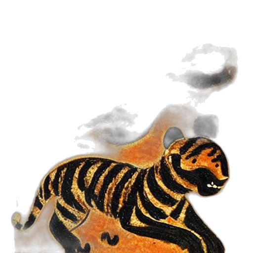 dragon, animal, creature, staff, concept art, fantasy art, watercolor, photorealistic transparent PNG cut-out