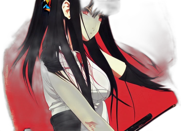 mask, staff, anime, concept art transparent PNG cut-out