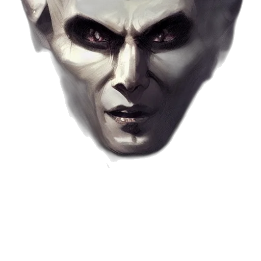 mask, face, creature, robot, concept art, 3d render, photorealistic, fantasy art transparent PNG cut-out