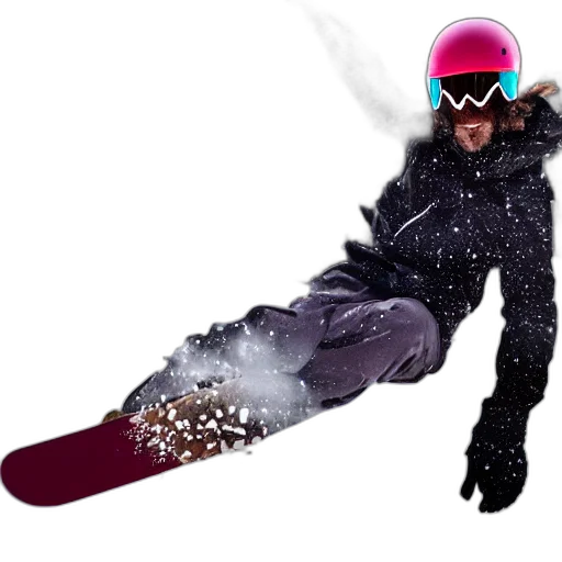staff, jacket, creature, vaporwave transparent PNG cut-out