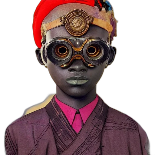 mask, face, robot, jewelry, photorealistic, concept art, 3d render, comic book art transparent PNG cut-out