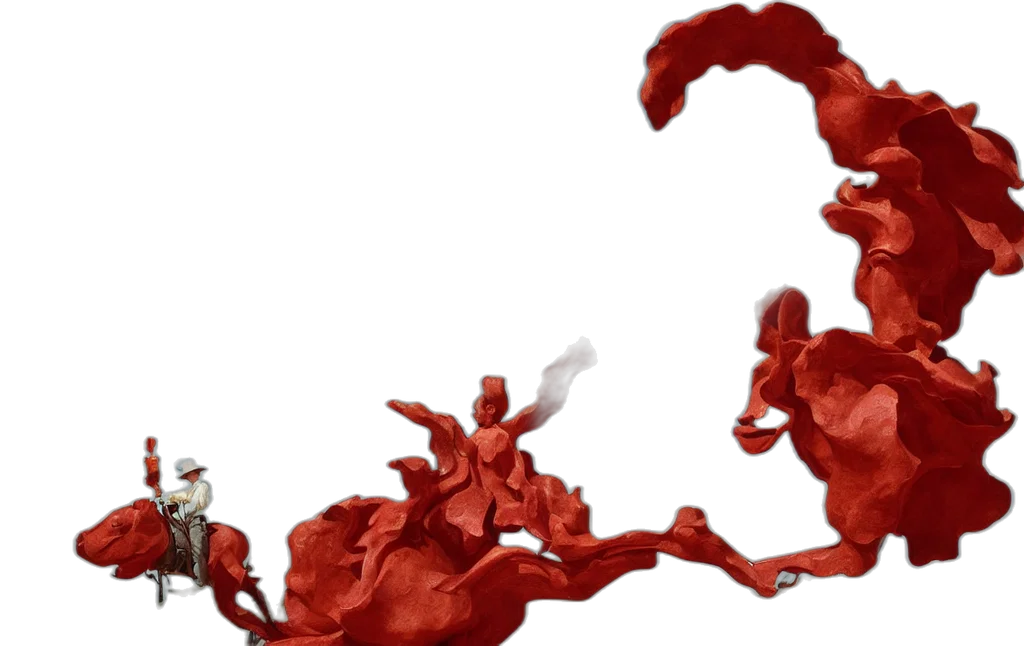 dragon, dress, concept art, 3d render transparent PNG cut-out