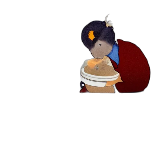 hat, mask, staff, jewelry transparent PNG cut-out