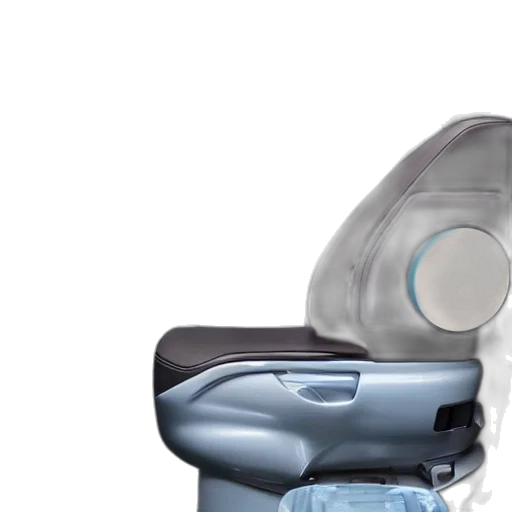 robot, mask, 3d render, new, car, toilet, front, seat transparent PNG cut-out