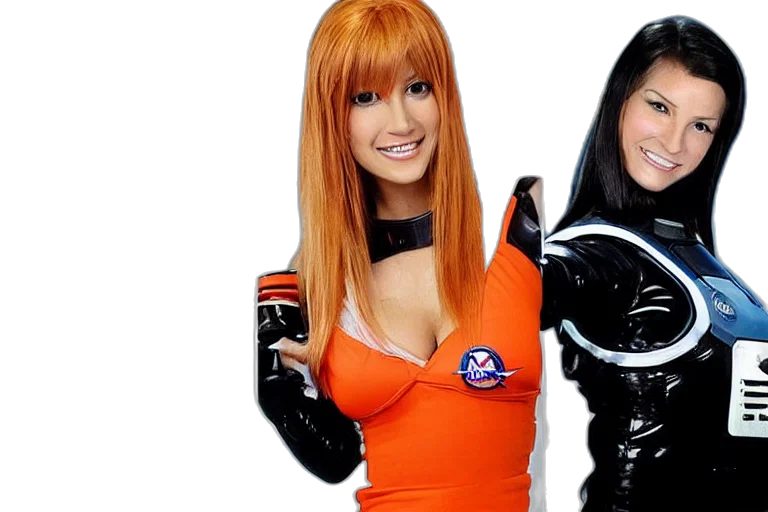 astronaut, supermodel, girl, tifa transparent PNG cut-out