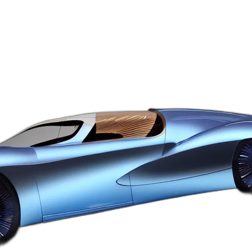 car, 3d render, concept art, photorealistic, still, photo, bugatti, type transparent PNG cut-out