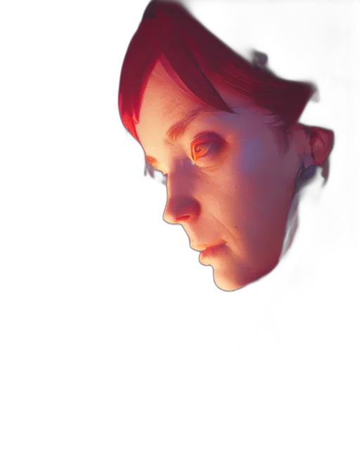 face, mask, robot, creature, 3d render, photorealistic, concept art, watercolor transparent PNG cut-out