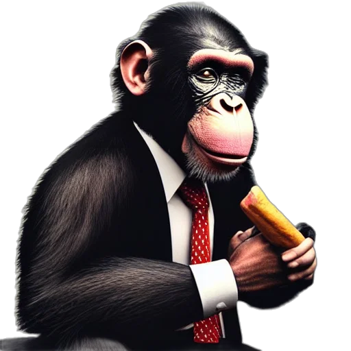 animal, staff, concept art, photorealistic transparent PNG cut-out