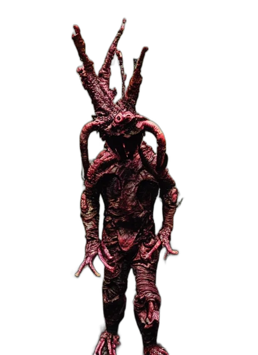 creature, animal, mask, staff transparent PNG cut-out