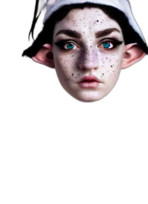 mask, face, creature, staff transparent PNG cut-out