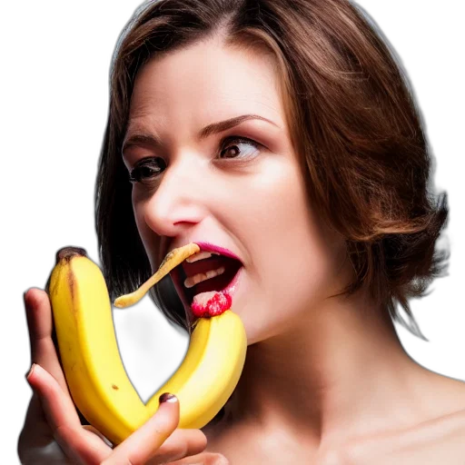 food, face, weapon, photorealistic transparent PNG cut-out