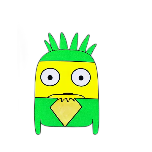 creature, mask, robot, hat, cartoon, 3d render, concept art, pixel art transparent PNG cut-out