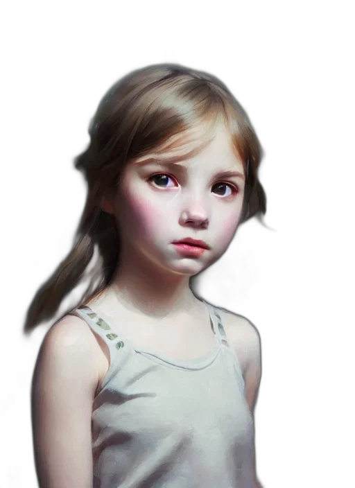 face, dress, mask, creature, photorealistic, oil painting, concept art, fantasy art transparent PNG cut-out