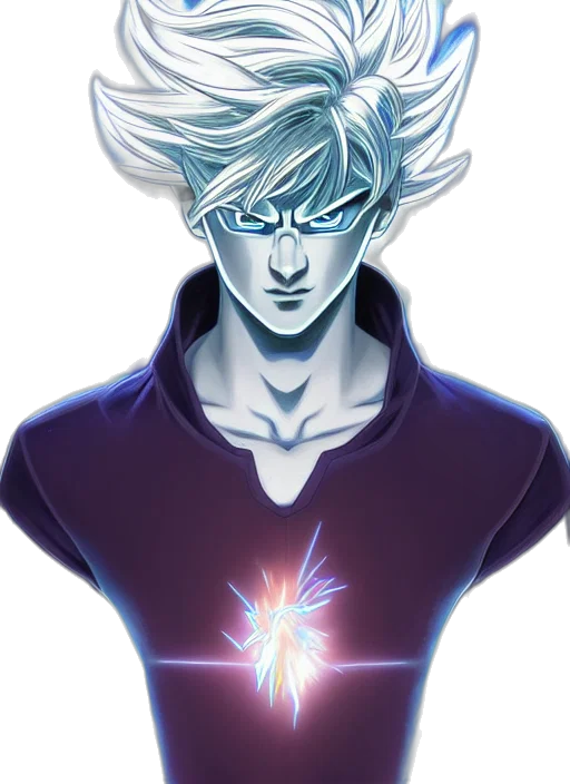staff, face, hair, mask, fantasy art, concept art, anime, comic book art transparent PNG cut-out
