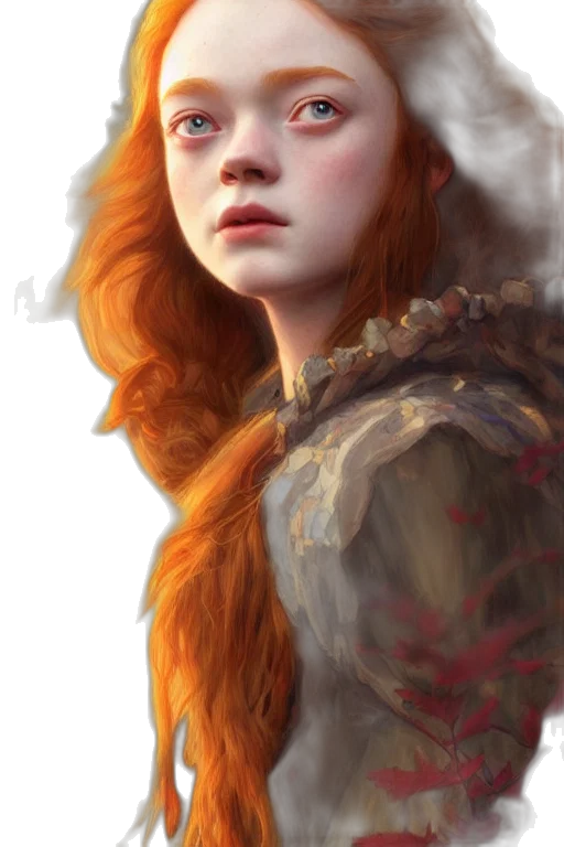 face, dragon, crown, dress, fantasy art, photorealistic, concept art, comic book art transparent PNG cut-out