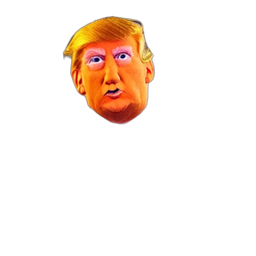 mask, face, hat, creature, 3d render, vaporwave, photorealistic, concept art transparent PNG cut-out