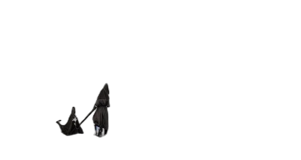 umbrella, weapon, staff, shoes transparent PNG cut-out