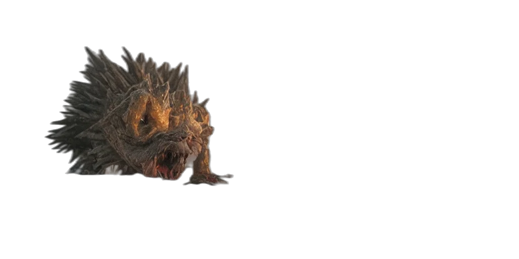 dragon, creature, animal, hair transparent PNG cut-out