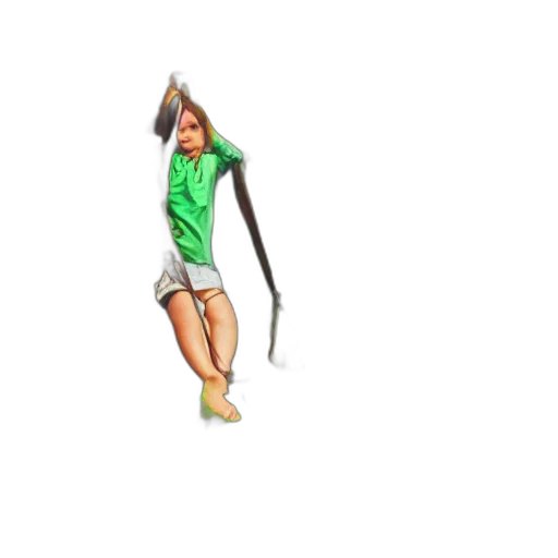 hair, staff, creature, animal transparent PNG cut-out