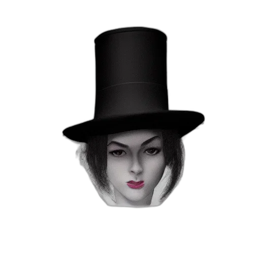 hat, mask, face, crown, concept art, 3d render, pixel art, photorealistic transparent PNG cut-out