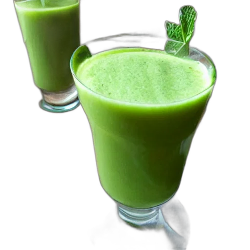 food, green, zucchini, juice, broken, glass transparent PNG cut-out