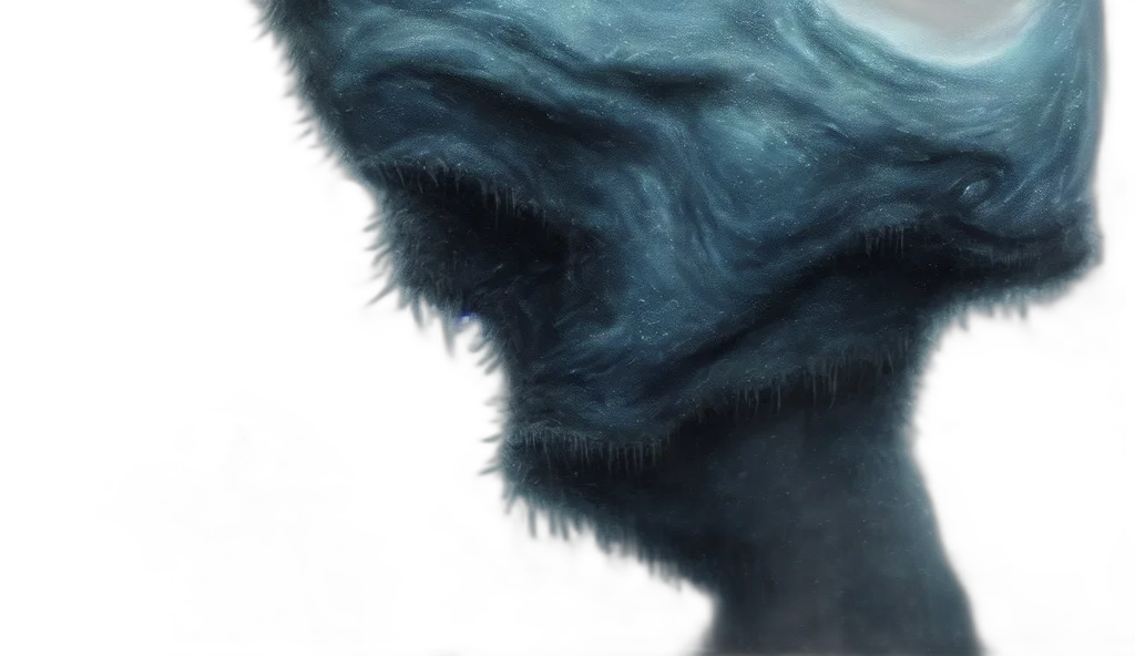 dragon, creature, hair, mask, concept art, 3d render, fantasy art, photorealistic transparent PNG cut-out
