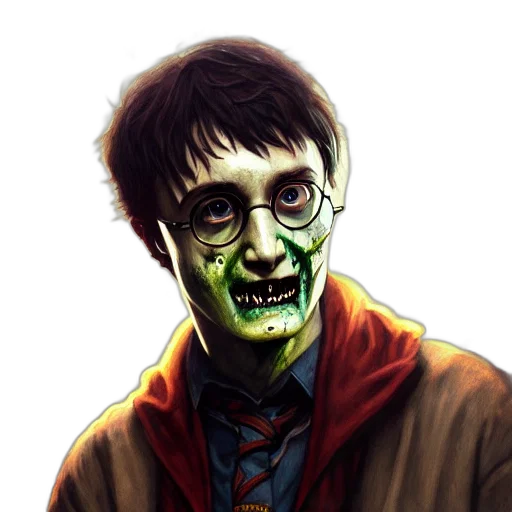 face, creature, mask, comic book art transparent PNG cut-out