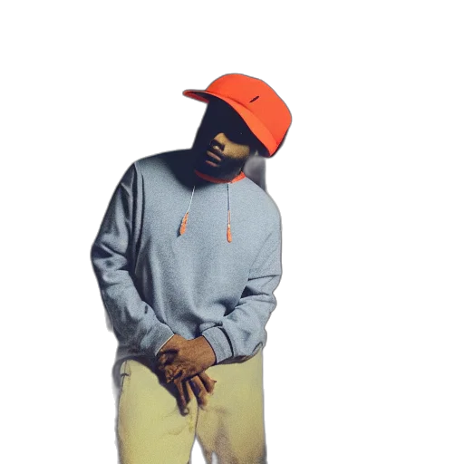 jacket, hat, 3d render, photorealistic transparent PNG cut-out