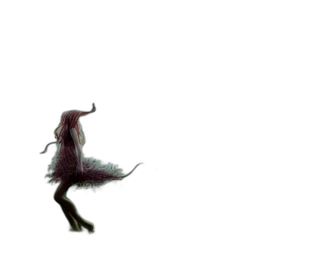dragon, creature, animal, hair transparent PNG cut-out