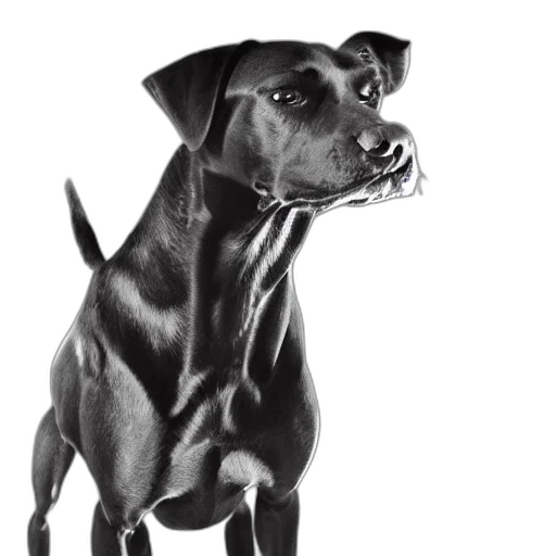 animal, staff, creature, photorealistic transparent PNG cut-out